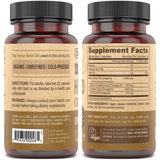 Cápsulas veganas DEVA con aceite de cáñamo, opción vegetal para tu rutina.