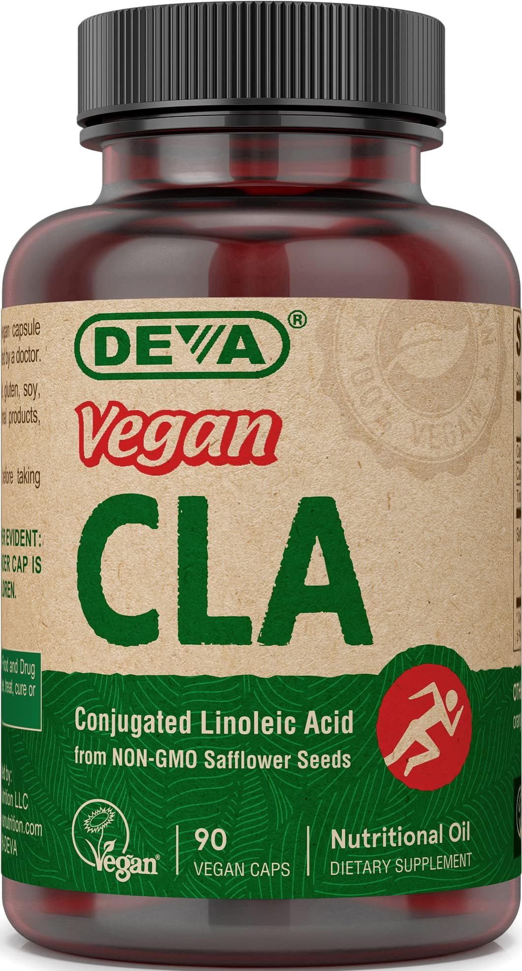 DEVA CLA cápsulas veganas para apoyar una nutrición diaria equilibrada.