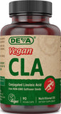 DEVA CLA cápsulas veganas para apoyar una nutrición diaria equilibrada.