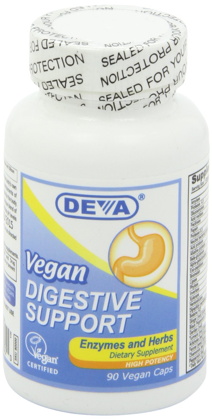 DEVA Enzimas Digestivas Veganas medidor: porciones precisas para tu rutina.