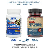 DEVA Astaxantina 4 mg, detalle de cápsula, uso diario seguro y cómodo.