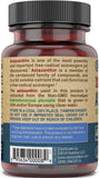 DEVA Astaxantina en cápsulas, rutina diaria, apoyo antioxidante potencial.