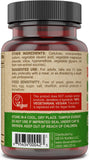 DEVA multivitamínico vegano, primer plano de ingredientes y vitaminas clave