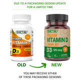 Etiqueta certificada vegana en DEVA D3, origen vegetal