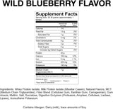 Devotion Nutrition Wild Blueberry, polvo para hornear recetas proteicas