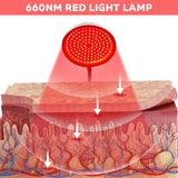 Devowellte terapia de luz roja de 660 nm para cuerpo, sensación cálida y agradable.