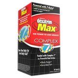 Dexatrim Max Complex-7, botella de cápsulas lista para manejo del peso diario.