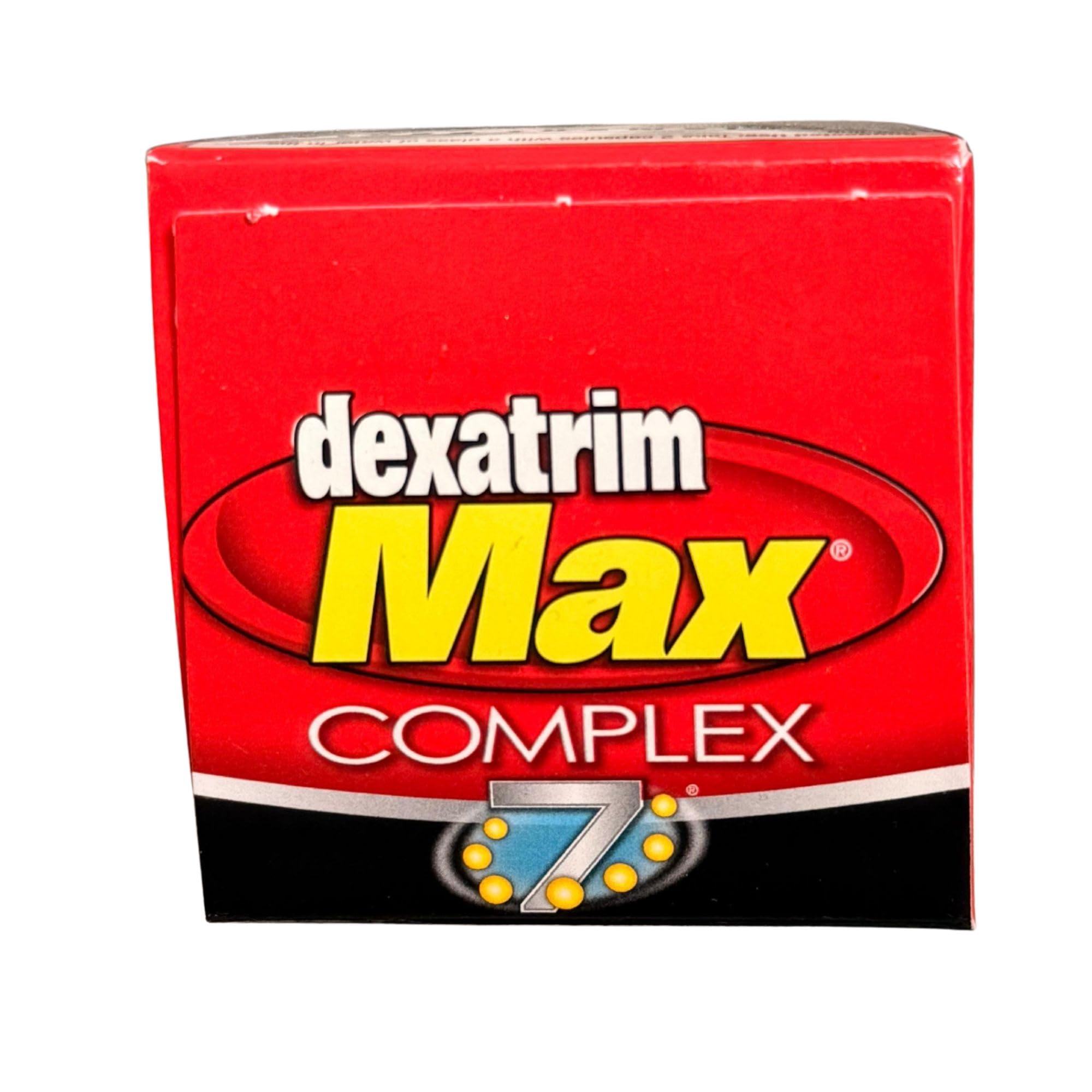 Dexatrim Max Complex-7, uso diario recomendado para un plan de bienestar.