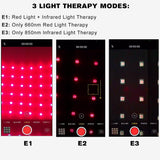 DGQY modos de luz 3, personaliza terapia para hombros y cuello.