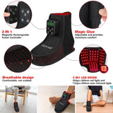 DGXINJUN botas de terapia, luz roja para pies, uso cómodo en casa