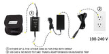 DGXINJUN cable de alimentación de 15 pies facilita movilidad.