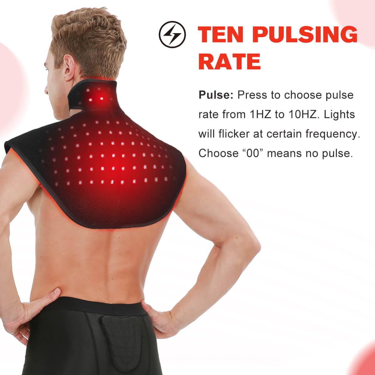 DGYAO RC2: pulsos 1–10 Hz para estimulación suave de tejidos.