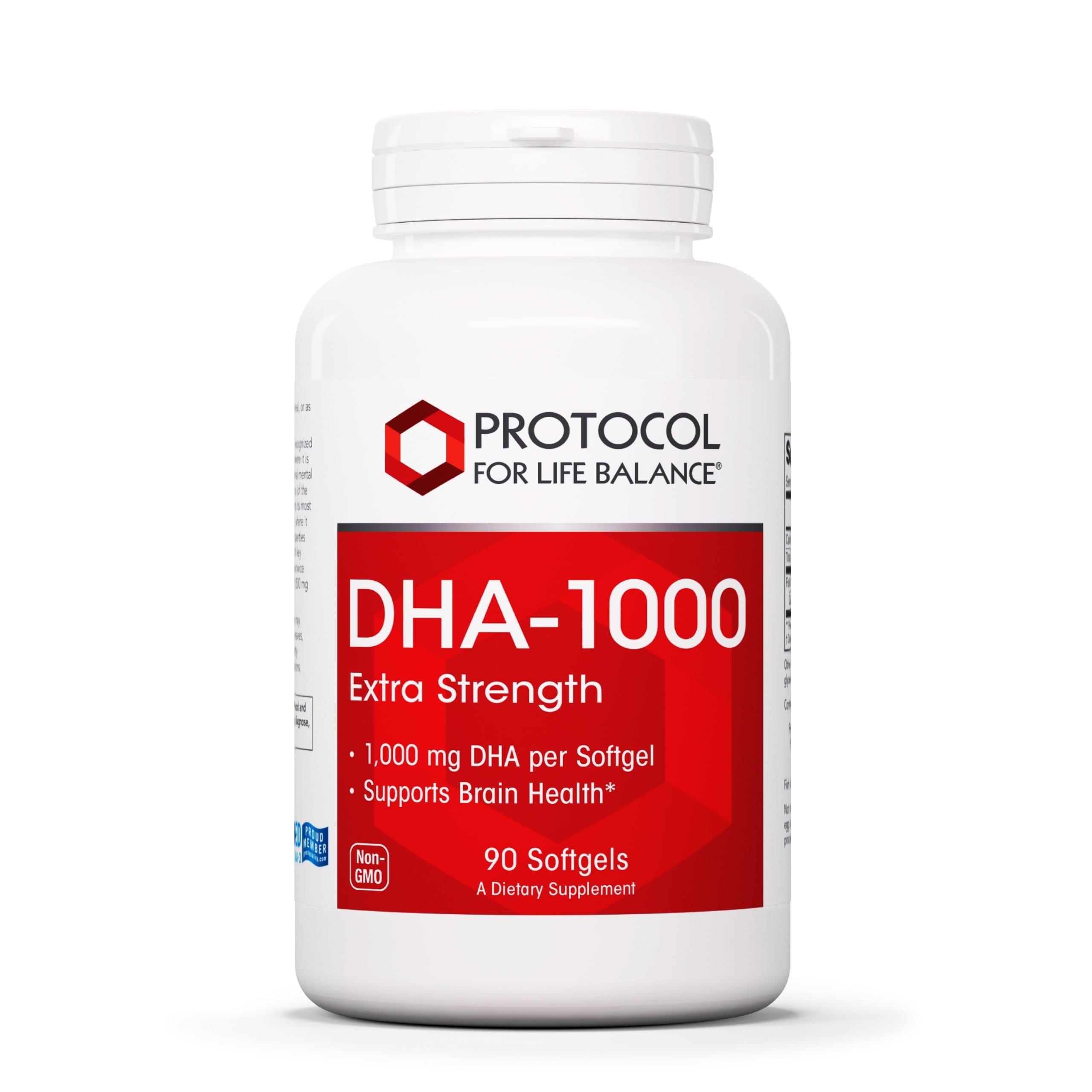 DHA-1000 PROTOCOL FOR LIFE BALANCE, cápsula blanda en botella para uso diario