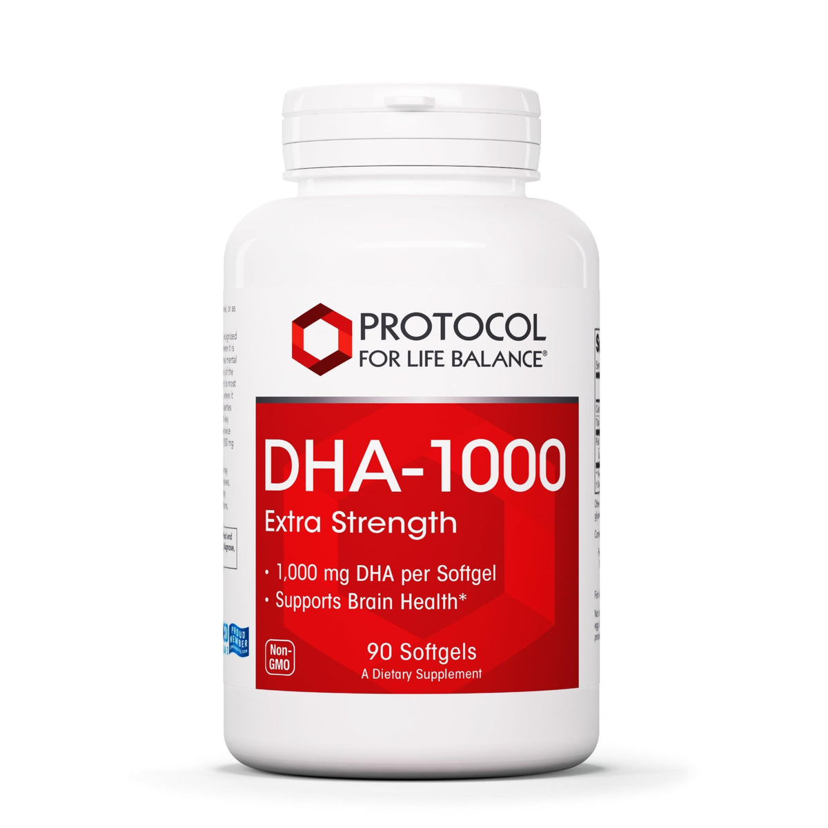 DHA-1000 PROTOCOL FOR LIFE BALANCE, cápsula blanda en botella para uso diario