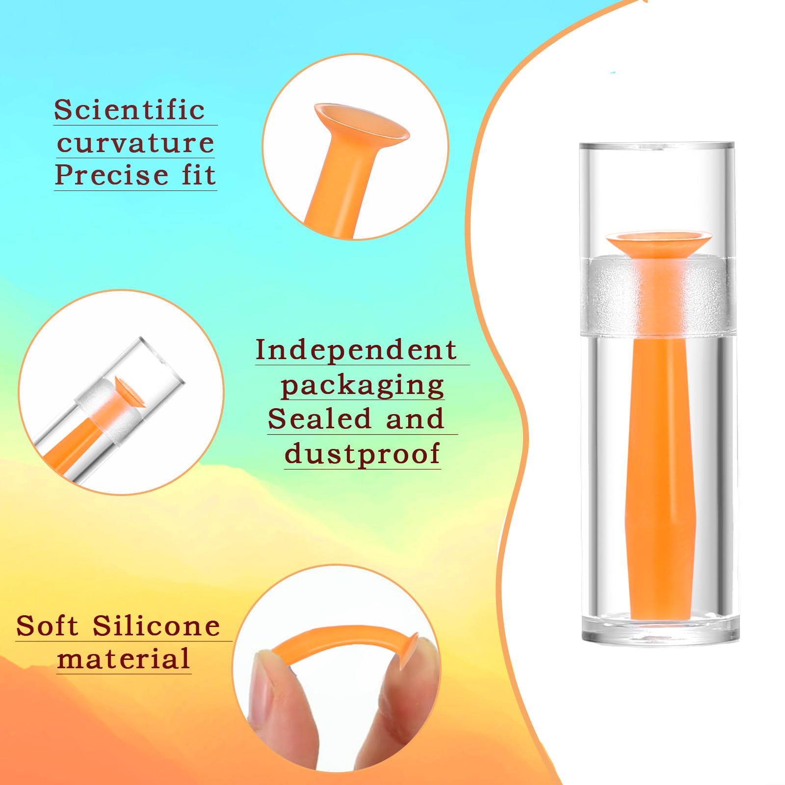 DHSUUUUP silicona alimentaria, material seguro para uso ocular