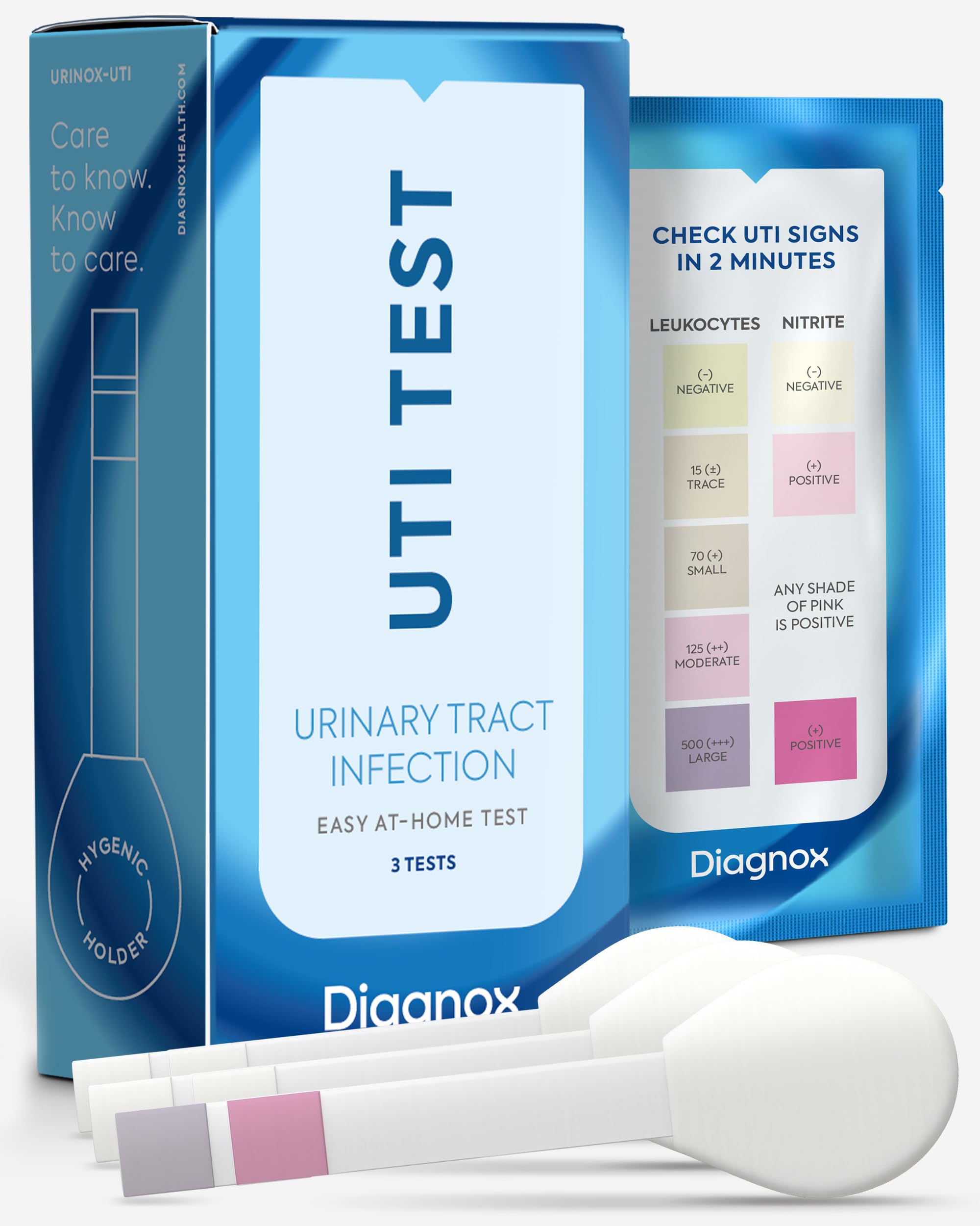 DIAGNOX HEALTH prueba en banda para detección temprana de infección urinaria