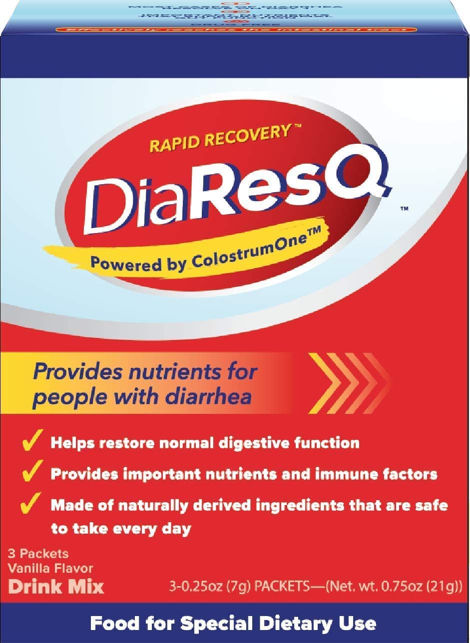 DiaResQ producto libre de fármacos y antibióticos.