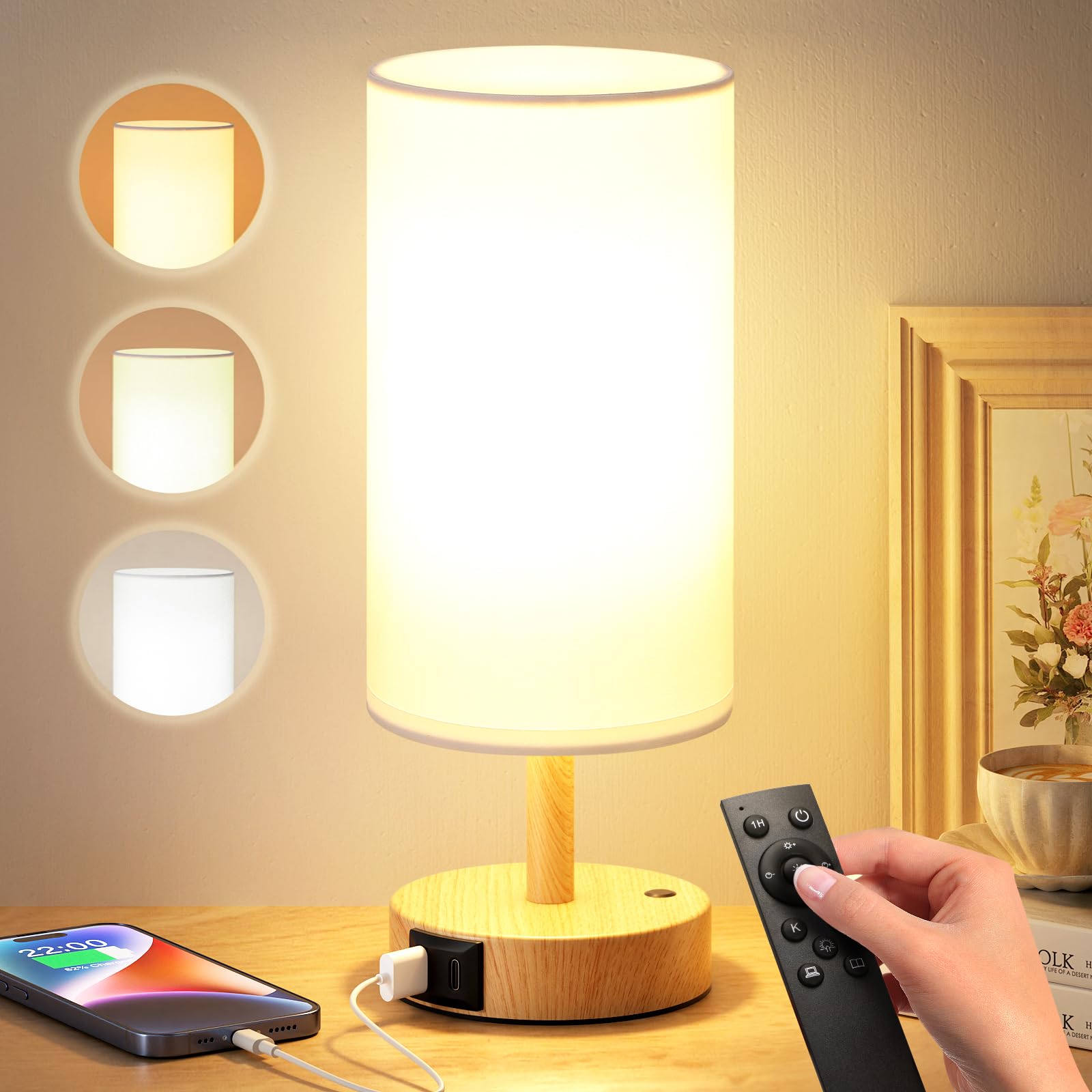 Lámpara Dicoool con terapia de luz 10000 lux para mejorar el ánimo en días grises.