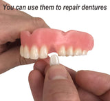 Dientes falsos: alta calidad para moldear y ajustar con precisión.