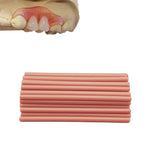 Dientes falsos: material de bricolaje para molde temporal con ajuste cómodo.