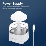 Ambiente relajante con lluvia y luz suave de Diffuserlove