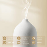 Diffuserlove: base de madera negra que aporta elegancia moderna.