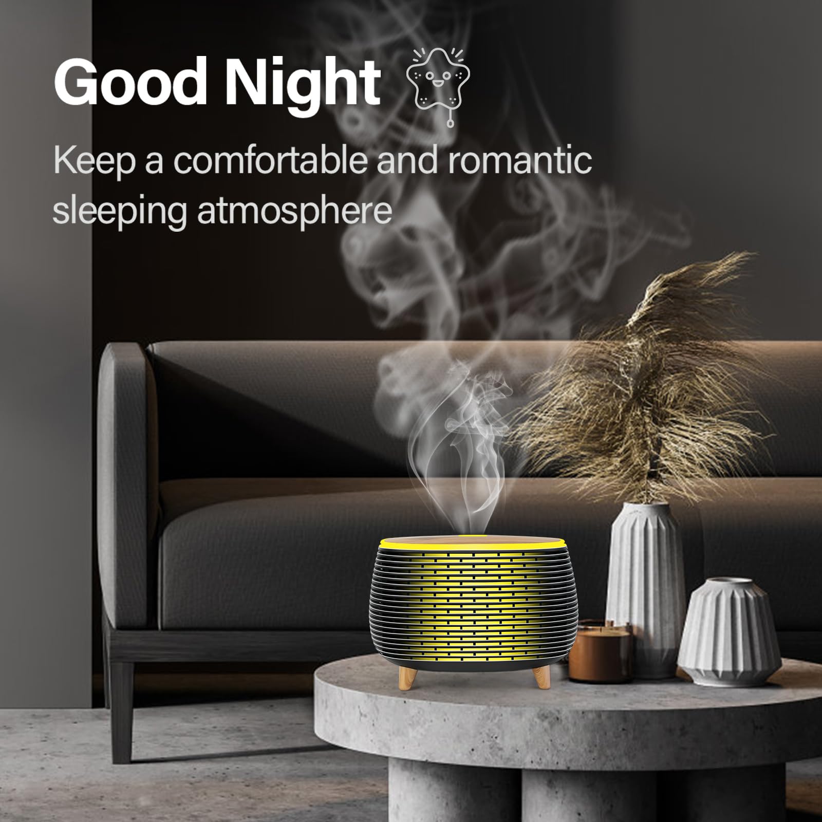 Diffuserlove luces de 7 colores para crear ambiente y relajación en casa