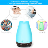 Diffuserlove diseño moderno con base negra para escritorio