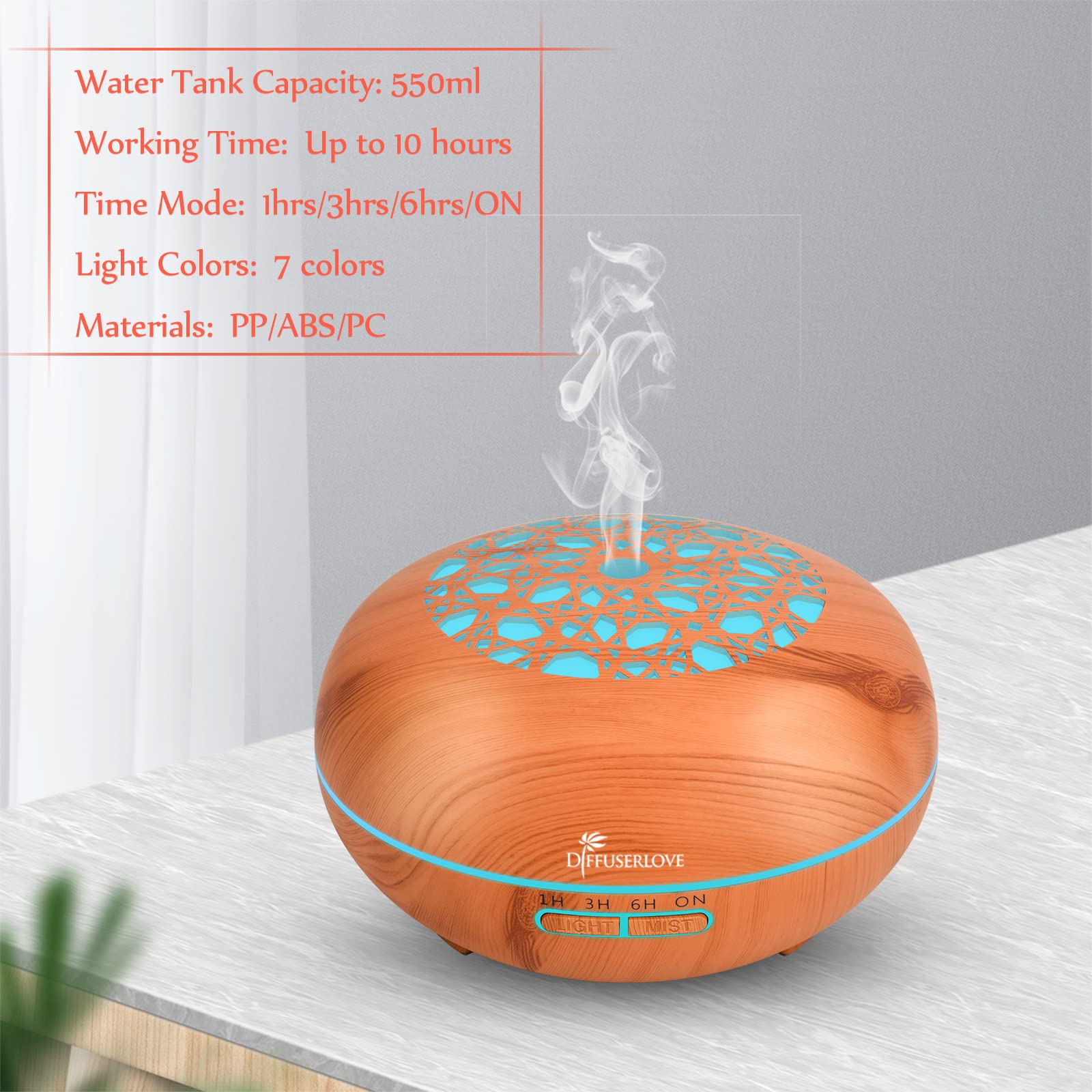 Diffuserlove ideal para casa u oficina y bienestar diario.