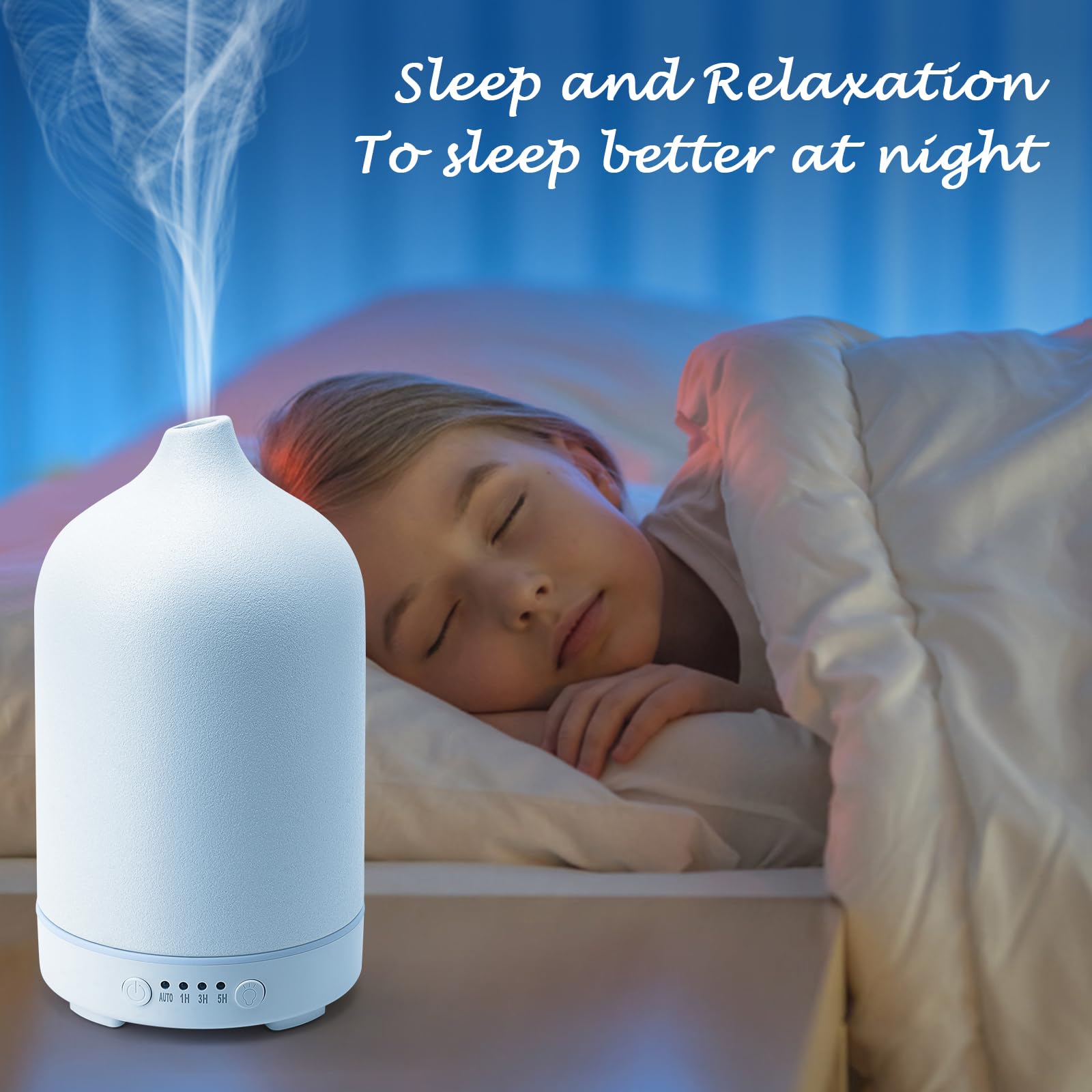Diffuserlove difusor para dormitorio facilita una experiencia relajante sin distracciones.
