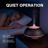 Difusor con sonido bajo para uso nocturno y tranquilidad