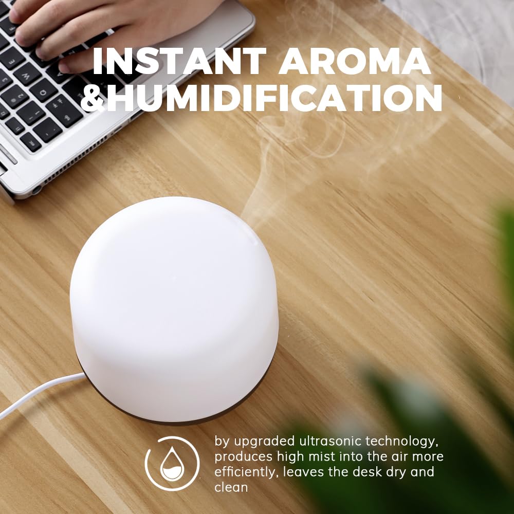Difusor Aroma 500ml silencioso para oficina y estudio