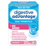 Digestive Advantage: bote de cápsulas digestivas para uso diario.