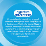 Digestive Advantage gomitas con sabor natural, sin sabores artificiales.