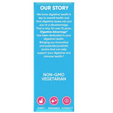Digestive Advantage: producto sin OGM, ingredientes de confianza.