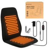 DiHTing asiento calentado para oficina con cobertura ampliada para comodidad de espalda y caderas