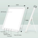 DIKAKO lámpara con 3 temperaturas de color para crear ambientes