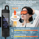 Dikuer panel de control de temperatura y temporizador para comodidad personalizada.
