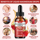 Dilib Magnesium Drops, sabor fresa, experiencia agradable al tomar.