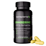 Dimberine: botella de cápsulas para uso diario y bienestar.