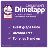 Cucharita de medición Dimetapp para dosis consistentes.
