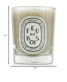 Diptyque Feu de Bois en caja elegante, perfecto para regalo o decoración.