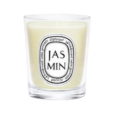 Diptyque Jasmin Mini vela frente, aroma floral suave para ambientar la sala