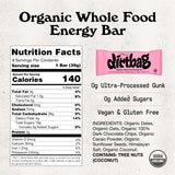 Dirtbag Bar con dátiles, avena y nueces para snack natural en ruta