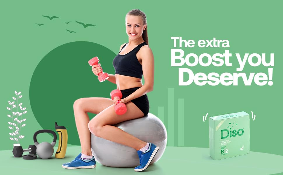 DISO B12 opción vegana y libre de gluten.