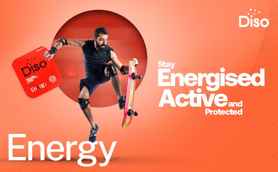 DISO Energy: envase compacto y portátil para llevarlo donde quieras.