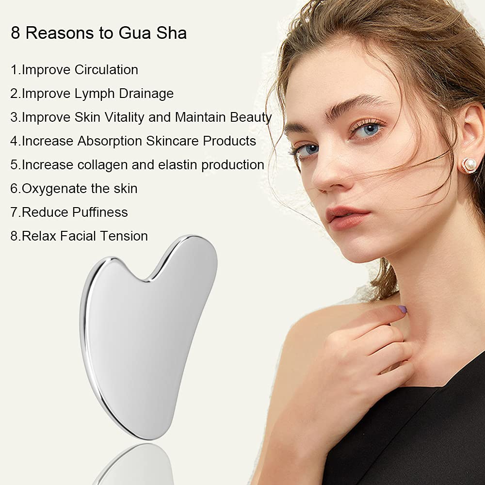 Ditind Guasha para cuello y espalda, masaje relajante y alivio muscular.