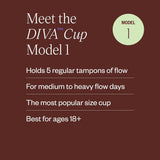 Copa DIVA Modelo 1 detalle de silicona suave
