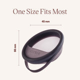 DIVA Disc y Shaker, borde flexible y tira antideslizante para extracción fácil.