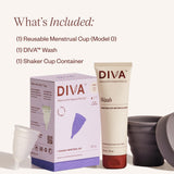 Lavado a base de plantas para DIVA Cup, suave con la silicona